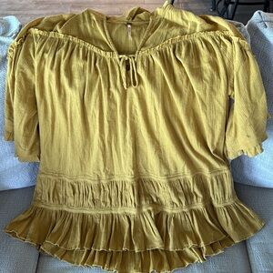 Free People Soak up the Sun Tunic mini dress oversized hoodie